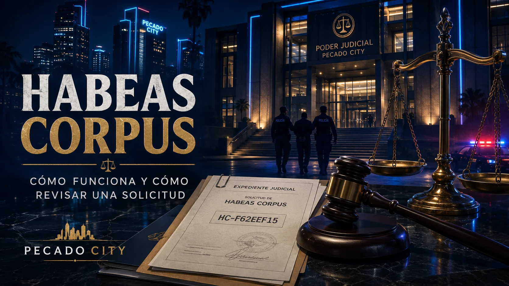 Guía de Habeas Corpus: cómo funciona y cómo revisar una solicitud - Pecado City